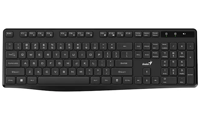 Genius Wireless Kb-7200 Black