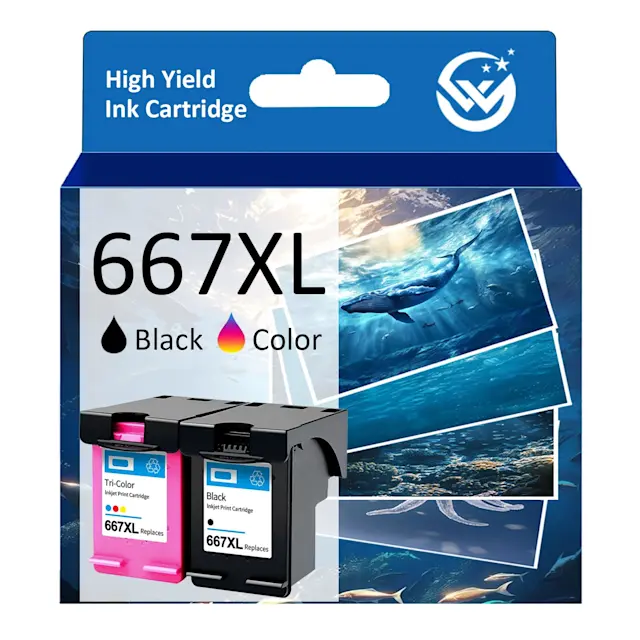 HP 667XL Black Printer