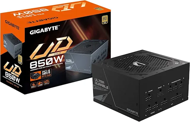 Gigabyte 850W 80 Plus Gold Modular Black