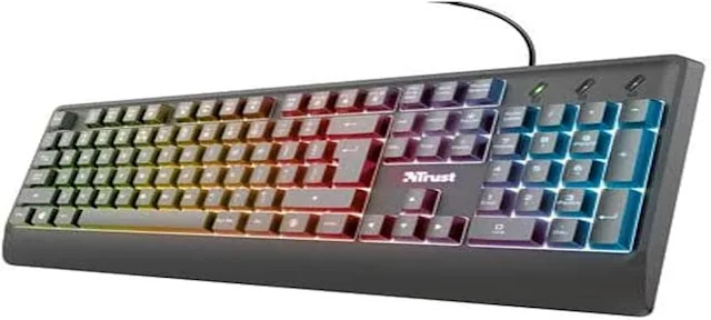 Trust Ziva LED Gaming Keyboard ES