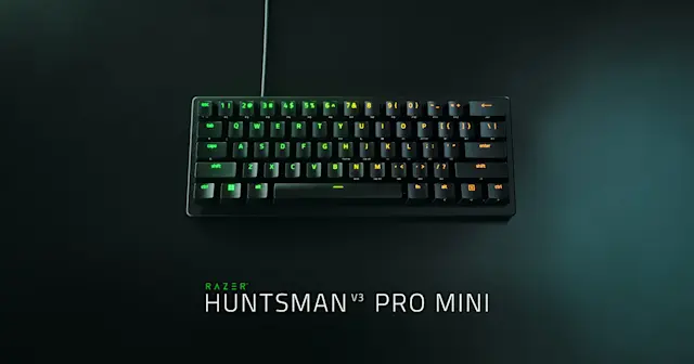 Razer Huntsman V3 Pro 60% Analog Optical Esports US Layout