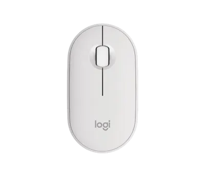 Logitech Pebble M350S Bluetooth Multi-device White