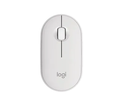 Logitech Pebble M350S Bluetooth Multi-device White
