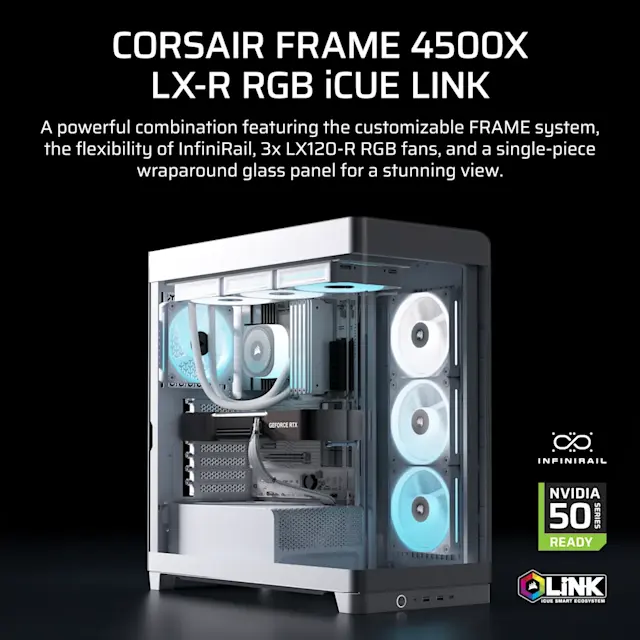 Corsair Frame 4500X LX-R RGB White