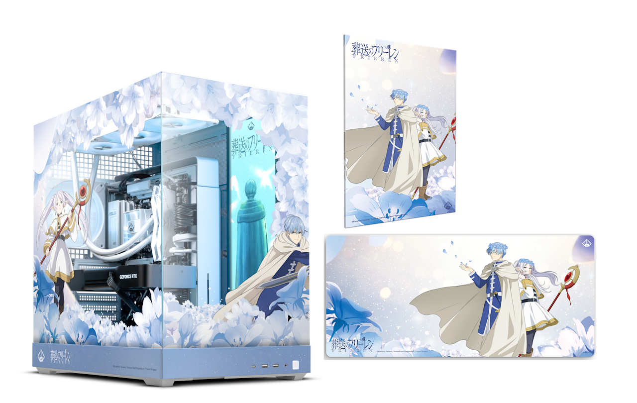 Bundle: PC, wall art, desk mat