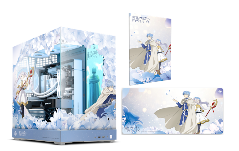 Bundle: PC, wall art, desk mat