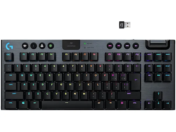 usb mecánico logitech tkl (g915) negro