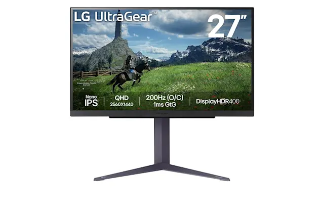 LG 27GS85Q-B 27" QHD Nano IPS 180Hz