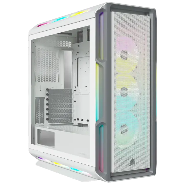 Corsair 5000T With Tempered Glass Semi-tower White