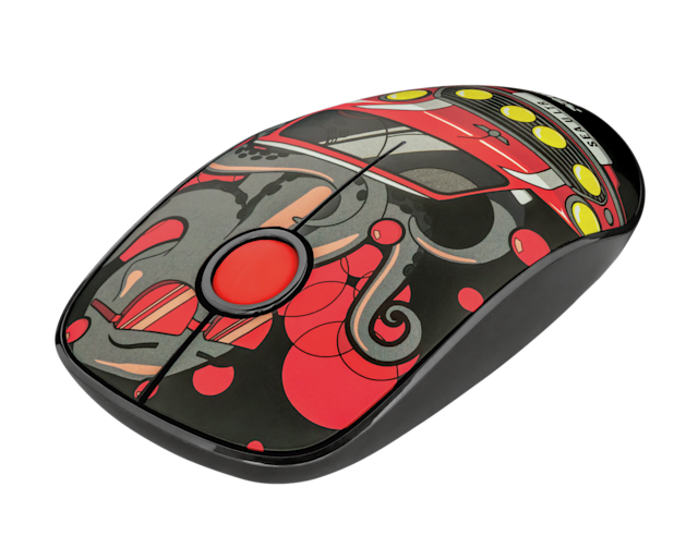 Trust Sketch Silent Wireless Red