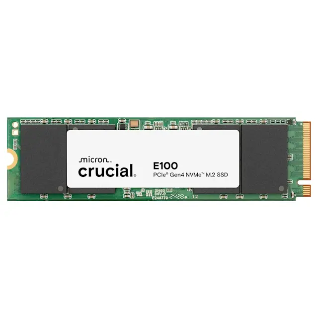 Crucial 480GB E100 Pcie Gen4 NVMe