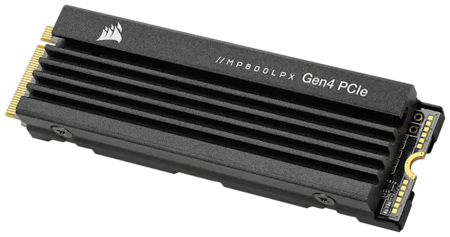 Corsair MP600 Pro LPX 1TB Pcie Gen4 NVMe Black