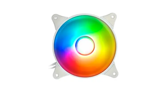 Sentey ARGB 6100-argb-sfwhite Lateral Acrylic White X5 Fan