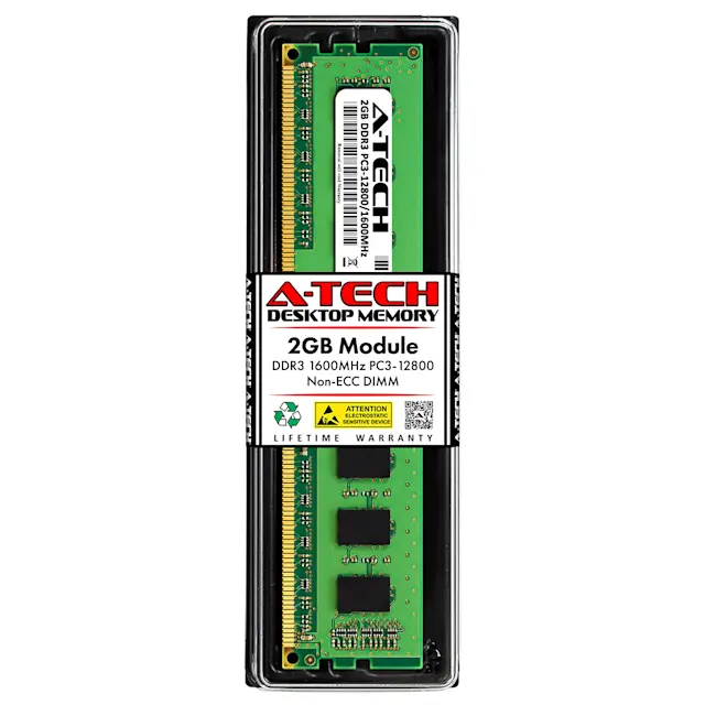 DDR3 2GB 1600MHz