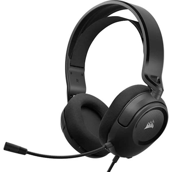 corsair gaming hs35 v2 wired gaming headset carbon