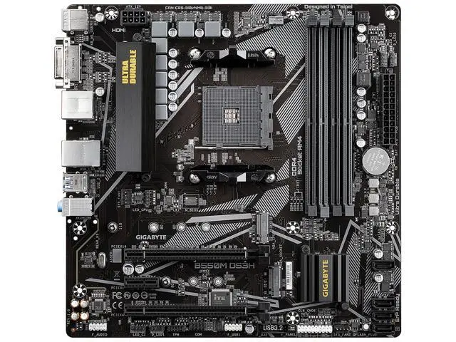 Gigabyte B550M DS3H AC R2 DDR4 AM4 (series 3000/4000/5000)