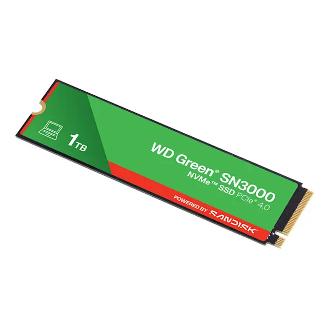 Western Digital Green Sn3000 1TB NVMe