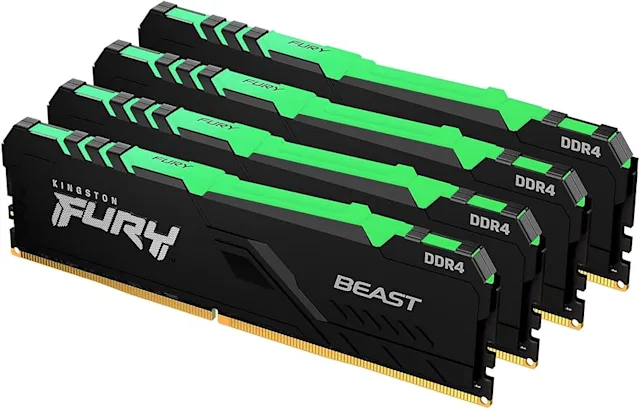 Kingston Fury Beast 16GB DDR4 3200MHz RGB image