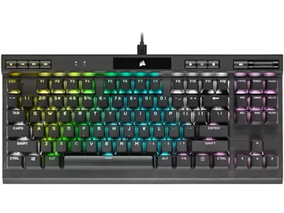 corsair gamer k70 rgb tkl champion series cherry mx speed