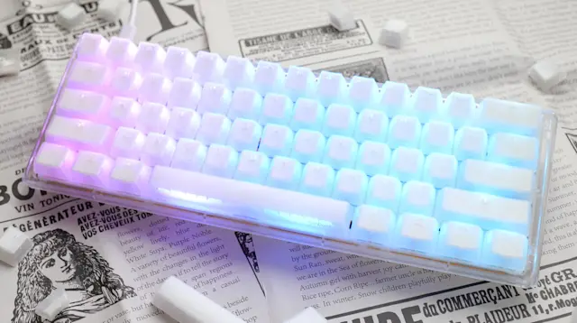 Ducky One 3 SF White Transparent Switch