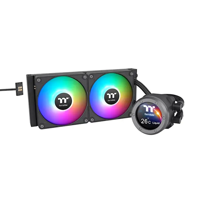 Thermaltake TH240 V2 Ultra EX ARGB Sync Water Block Black