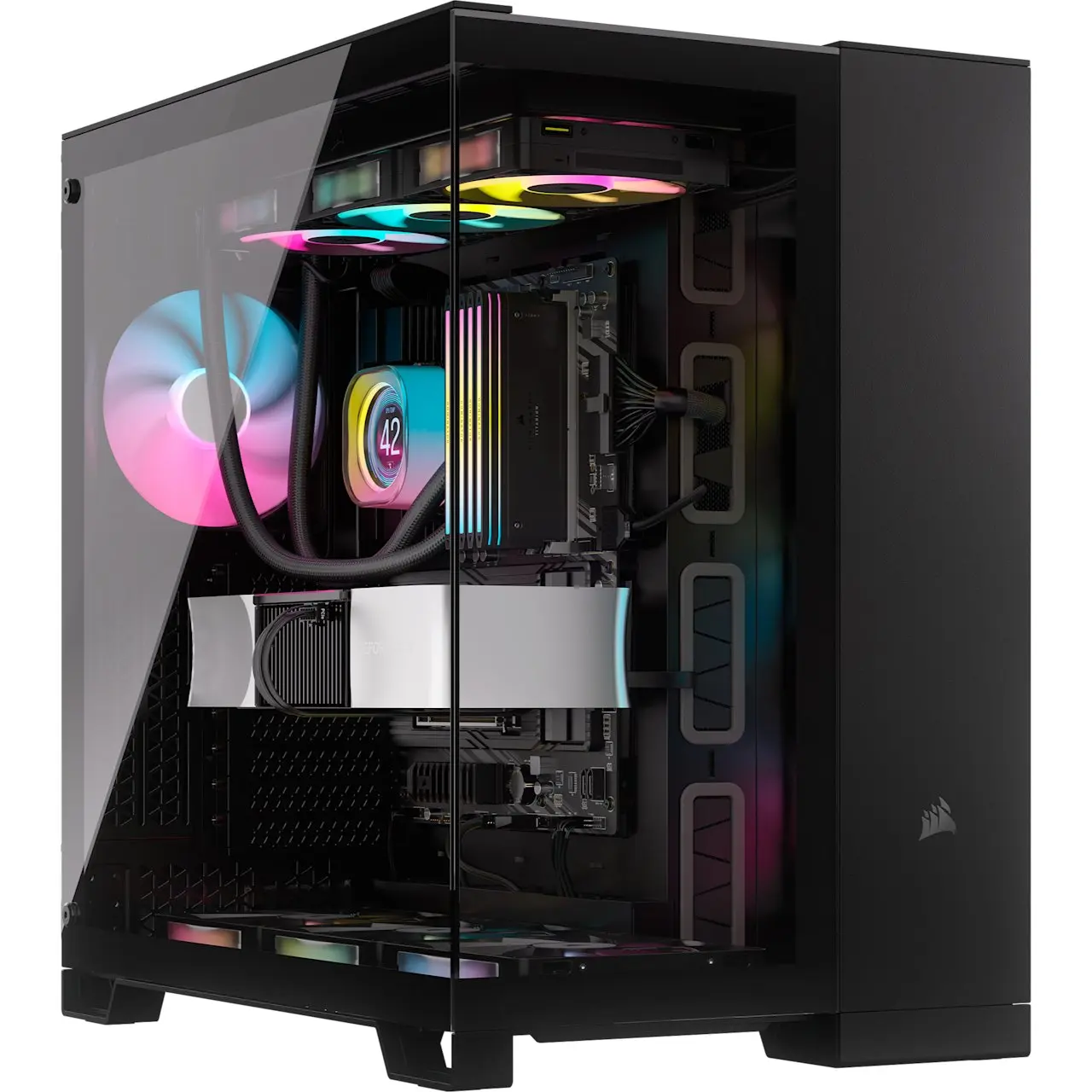 Corsair 2500X TG Mid-tower Dual Chamber Black