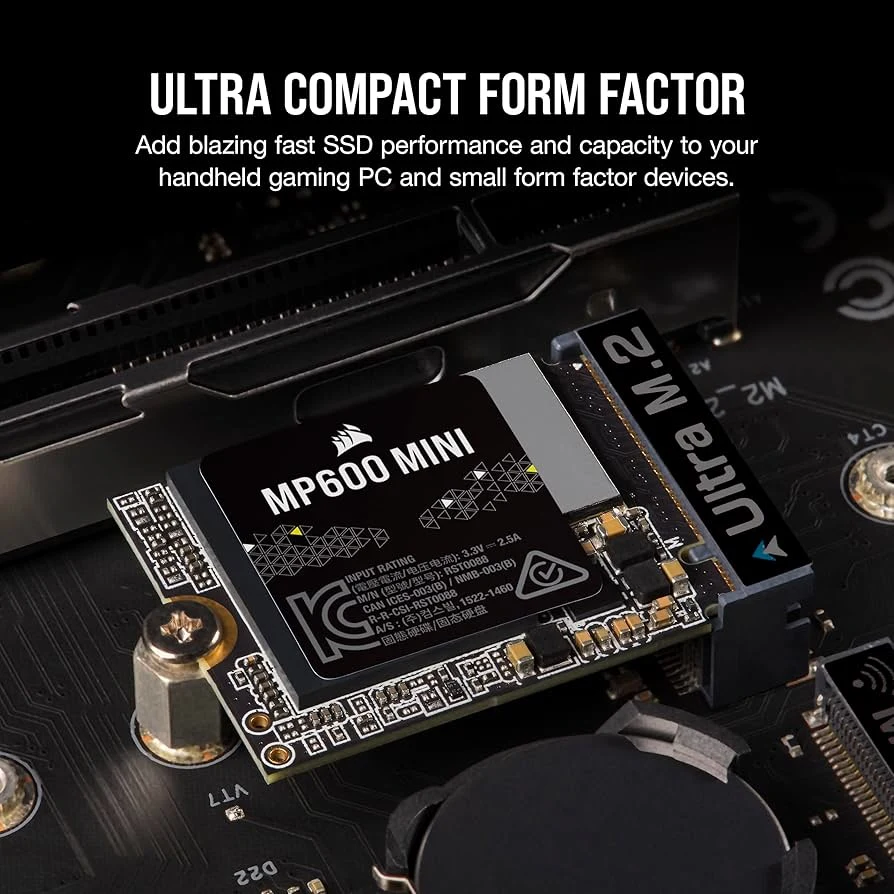 Corsair 2TB Mp600 2230 Pcie Gen 4.0 X4 NVMe