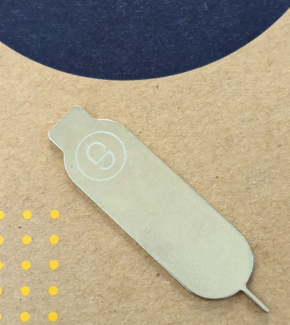 The Smart Lock's Release Tool, included with the product box.