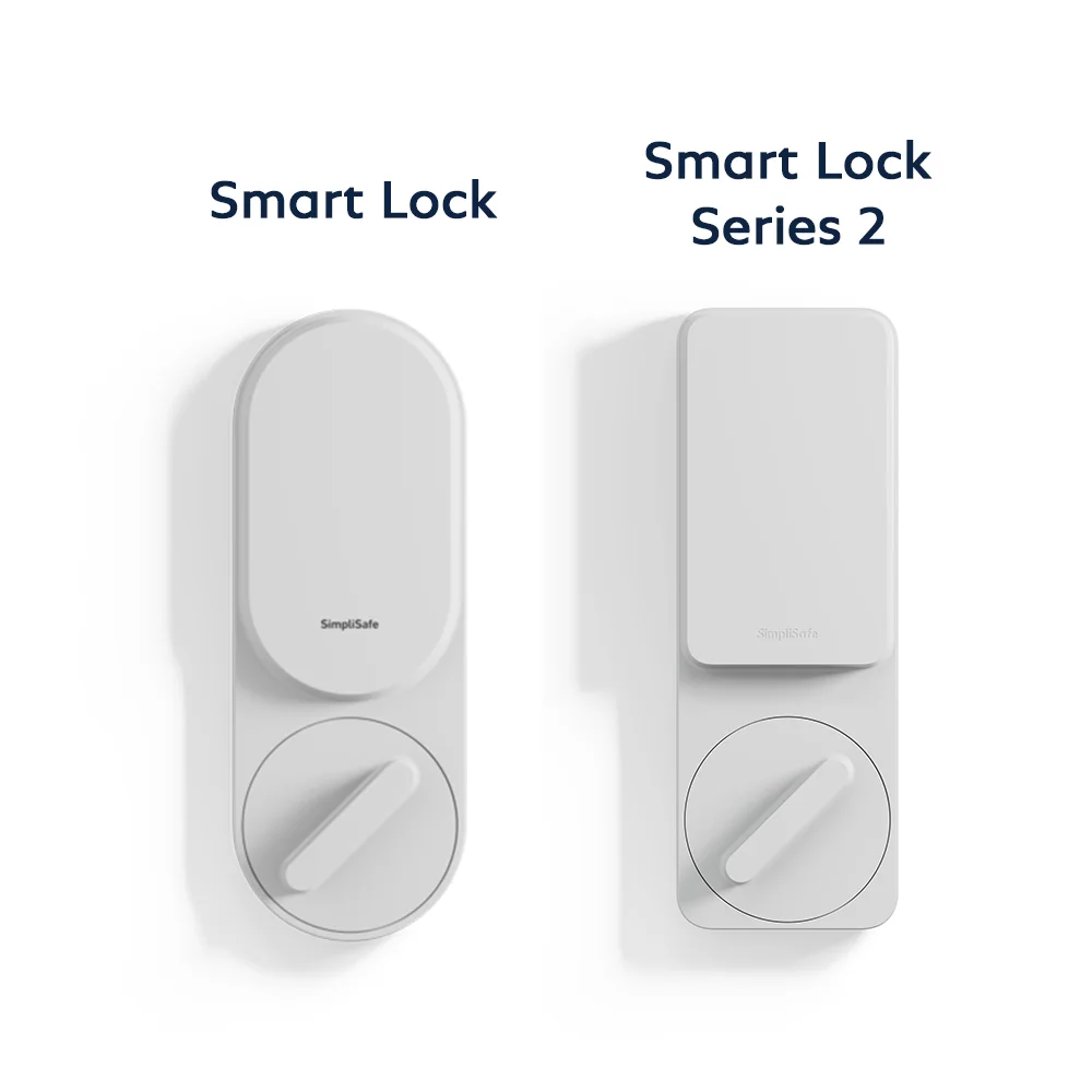 The Smart Lock and Smart Lock Series 2 side by side.