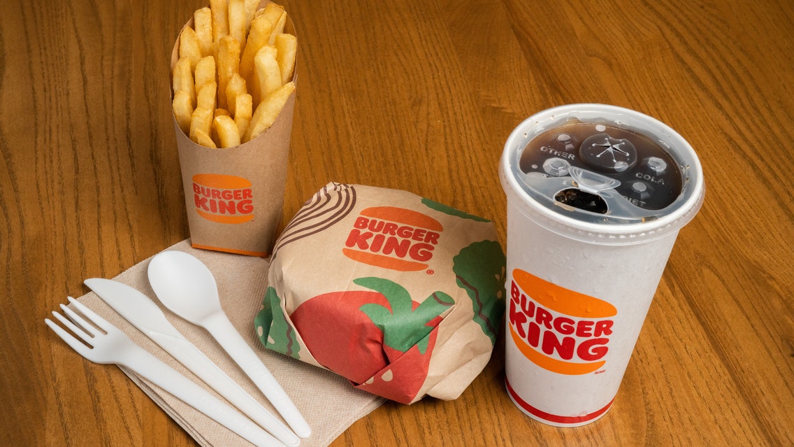Burger King introduced more sustainable packaging for its food.