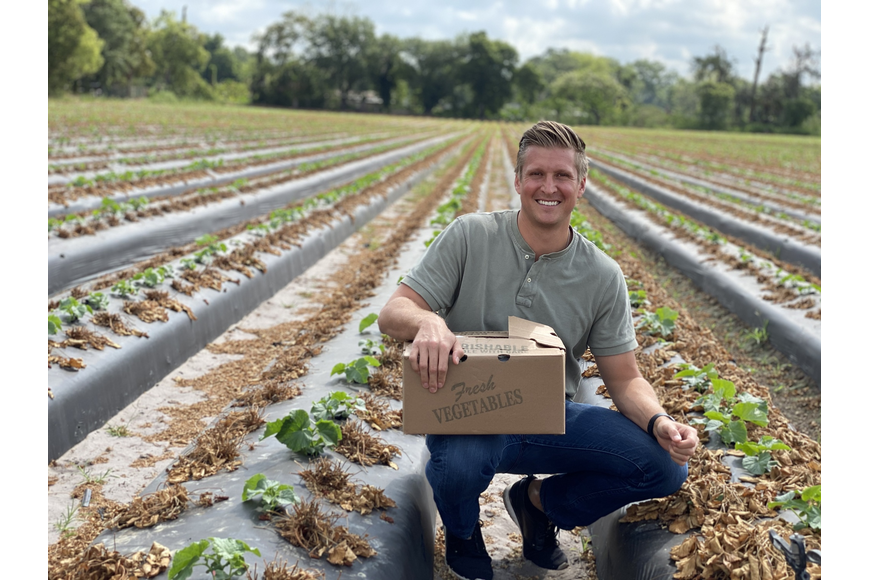 Naked Farmer founder, Jordan Johnson