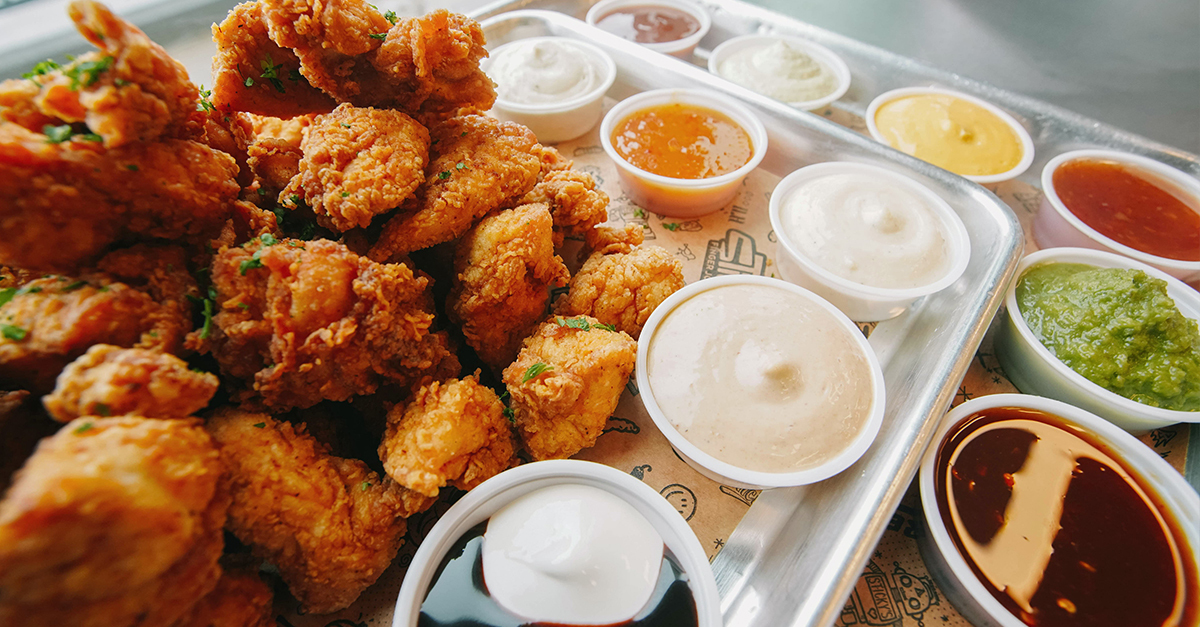Picture of food from the restaurant Sticky's Finger Joint.