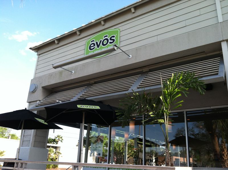 EVOS is a fast-casual restaurant offering all-American fare like burgers, wraps, bowls, salads, and shakes – without the guilt. 