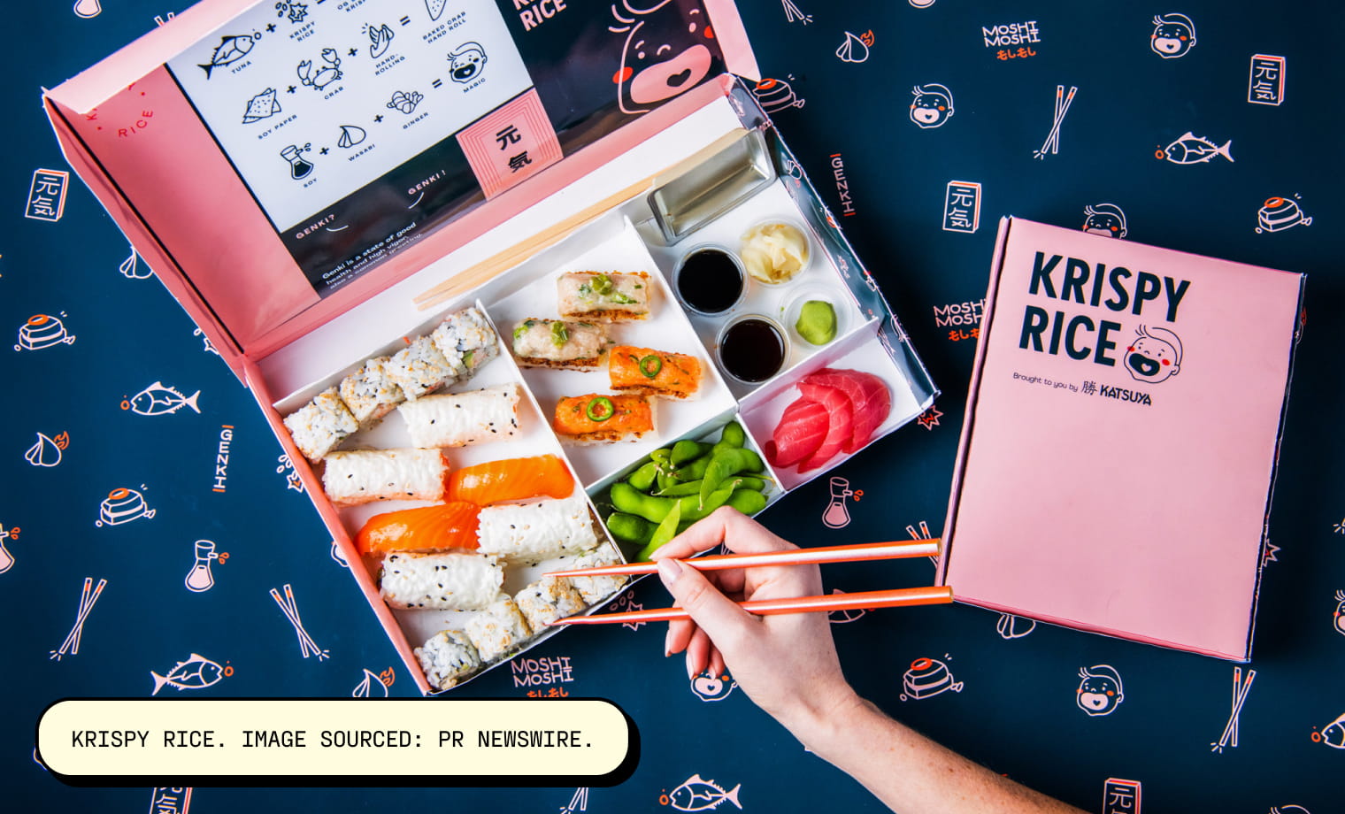 Krispy Rice. Image Sourced: PR Newswire.