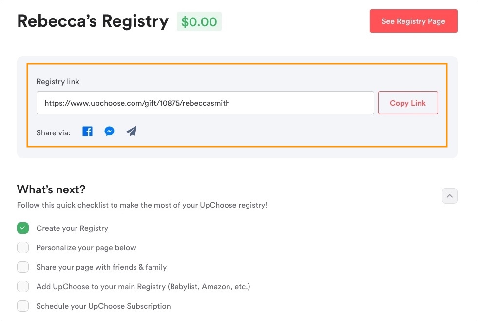 How to create a registry 8