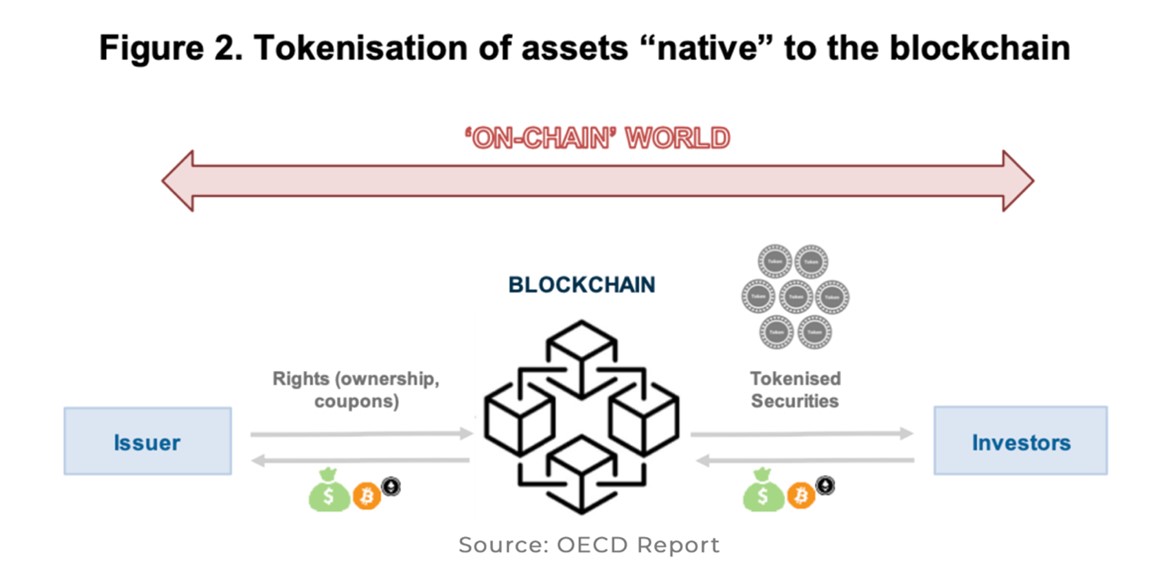 Blockchain e tokenização ativos nativamente digitais