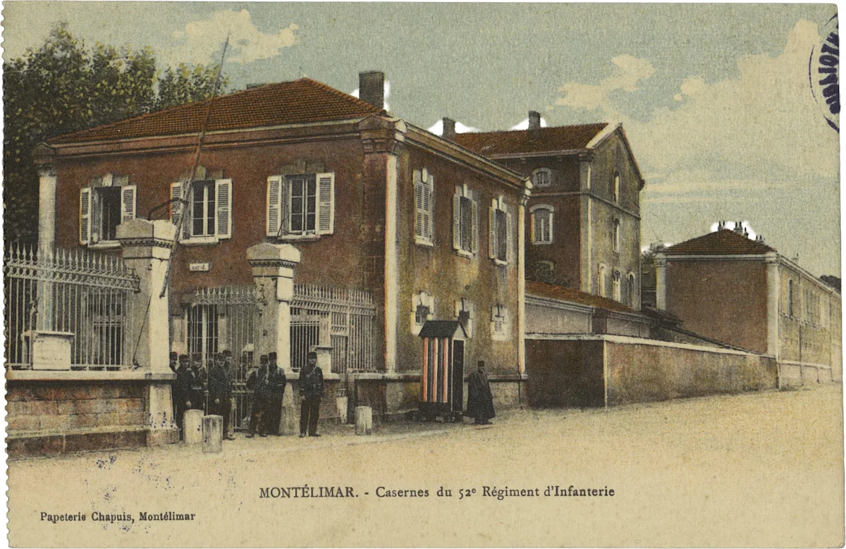 Montélimar - Caserne du 52è Régiment d-infanterie