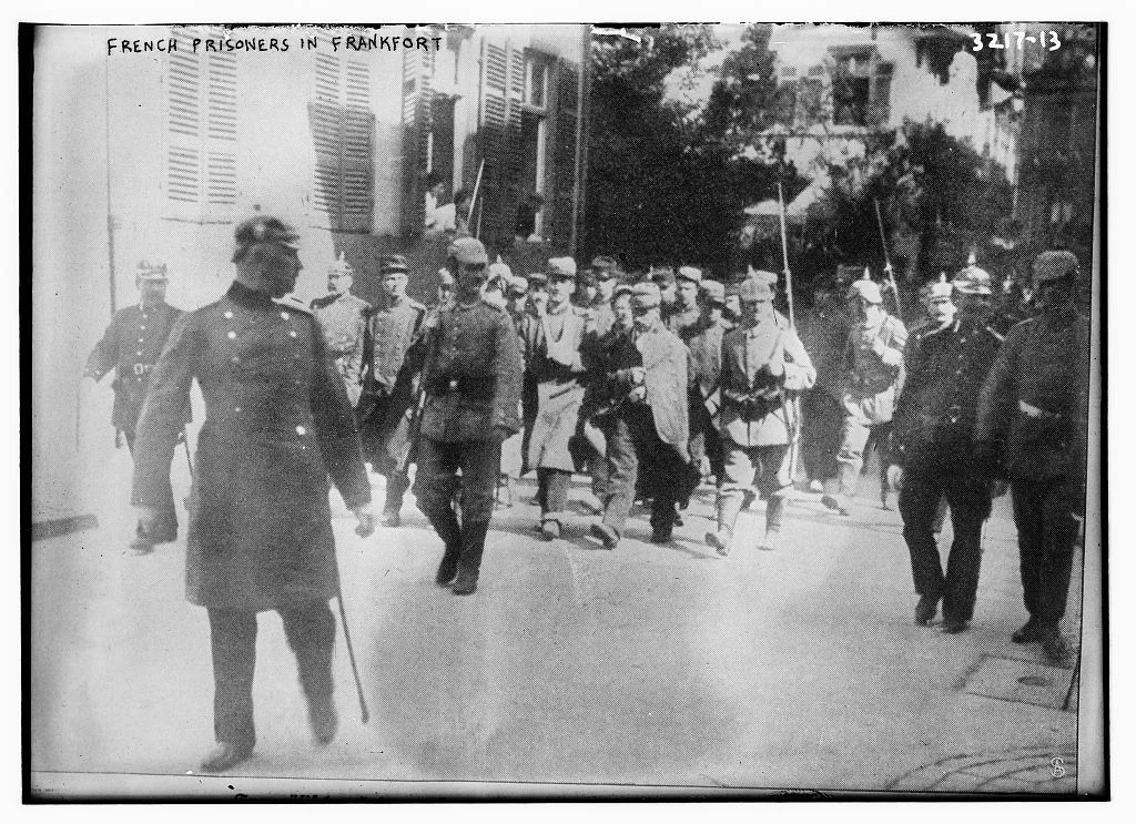 French prisoners in Frankfort