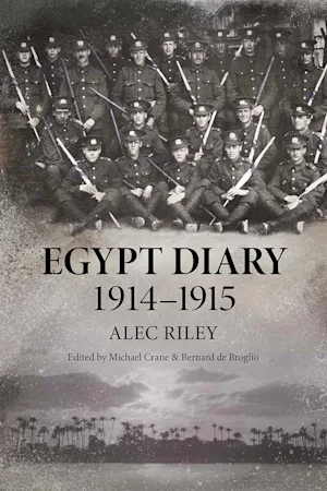 Cover for Egypt Diary 1914–1915