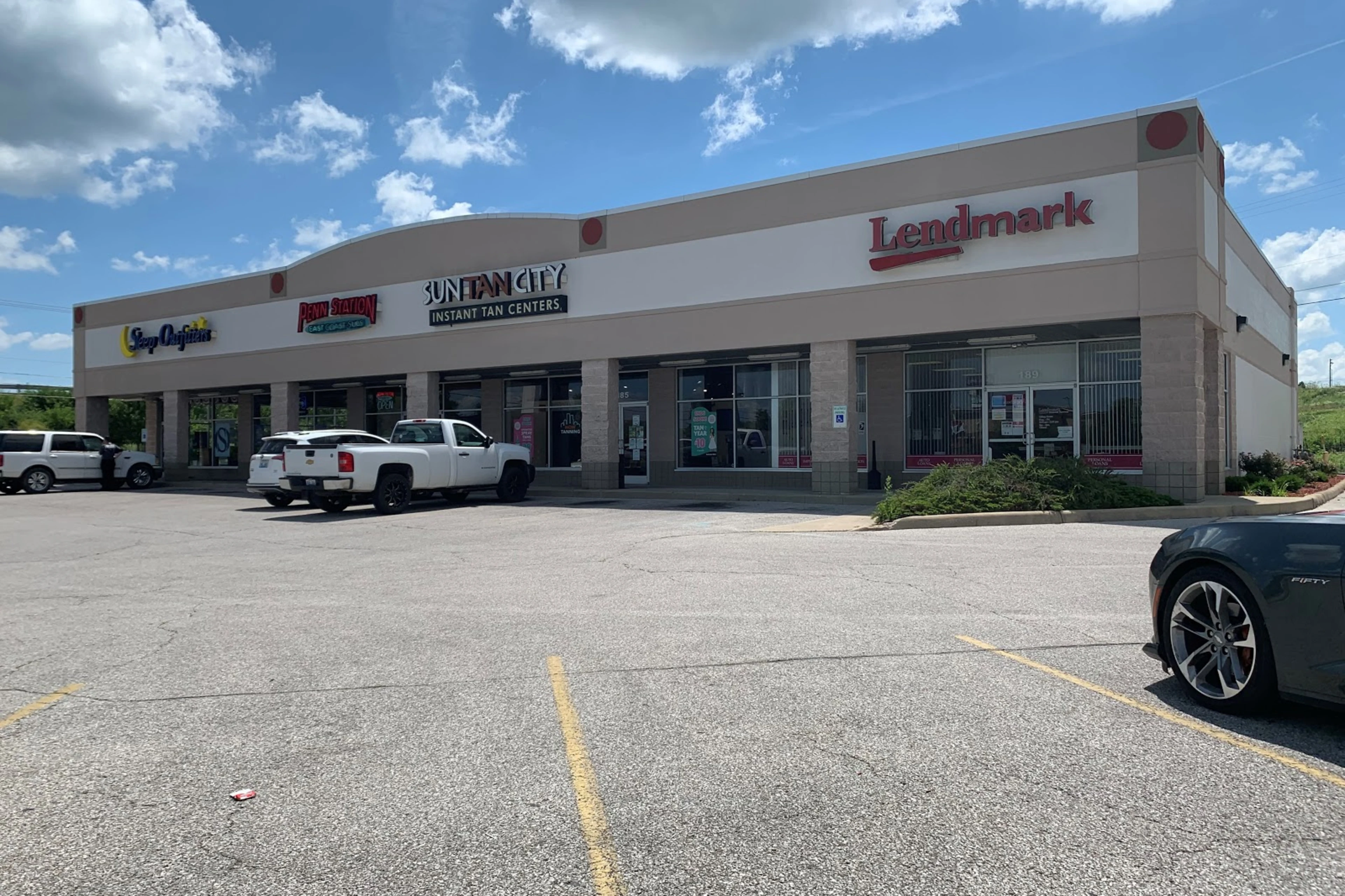 Exterior view of the branch location.
