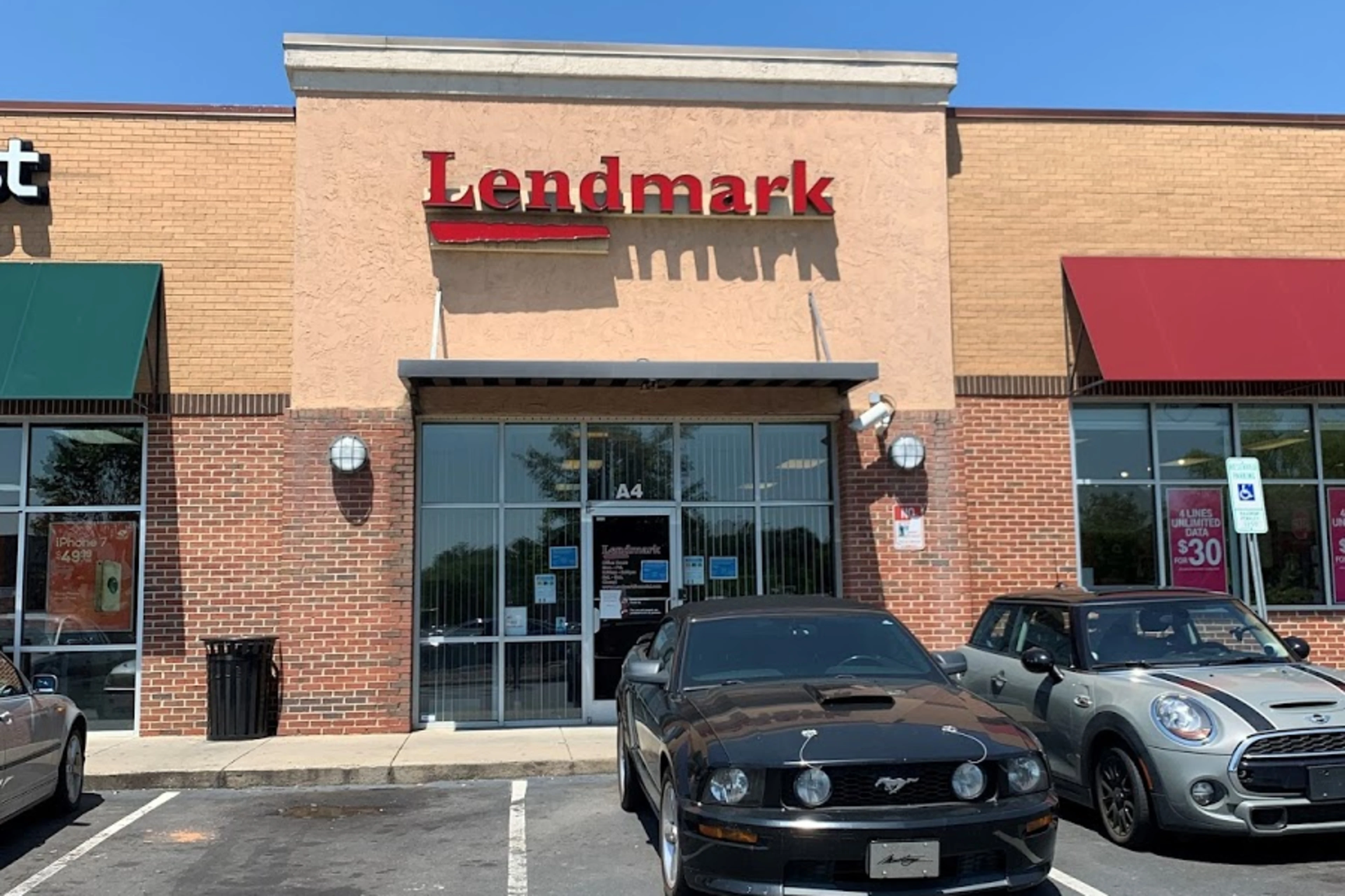 Exterior view of the branch location.