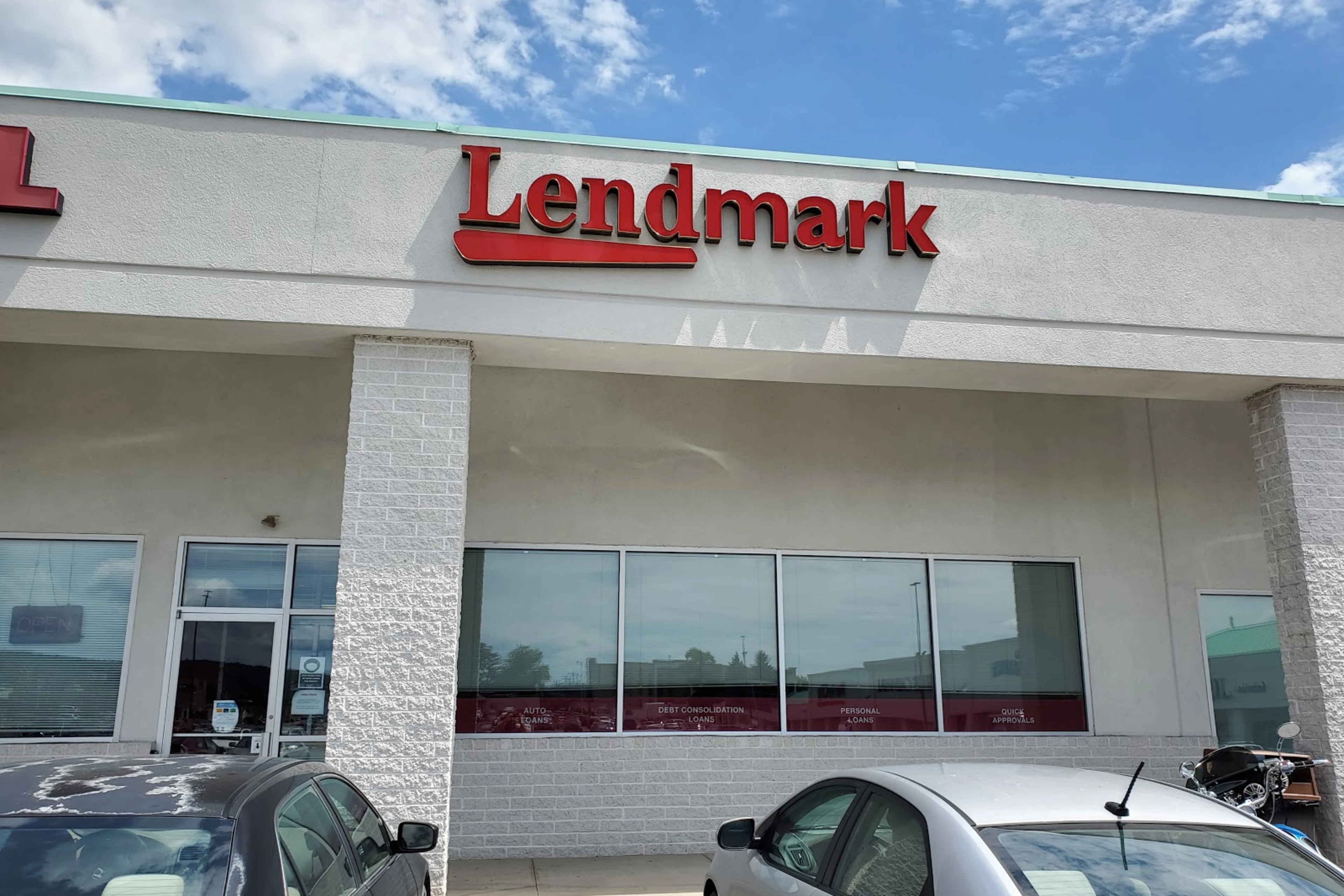 Exterior view of the branch location.