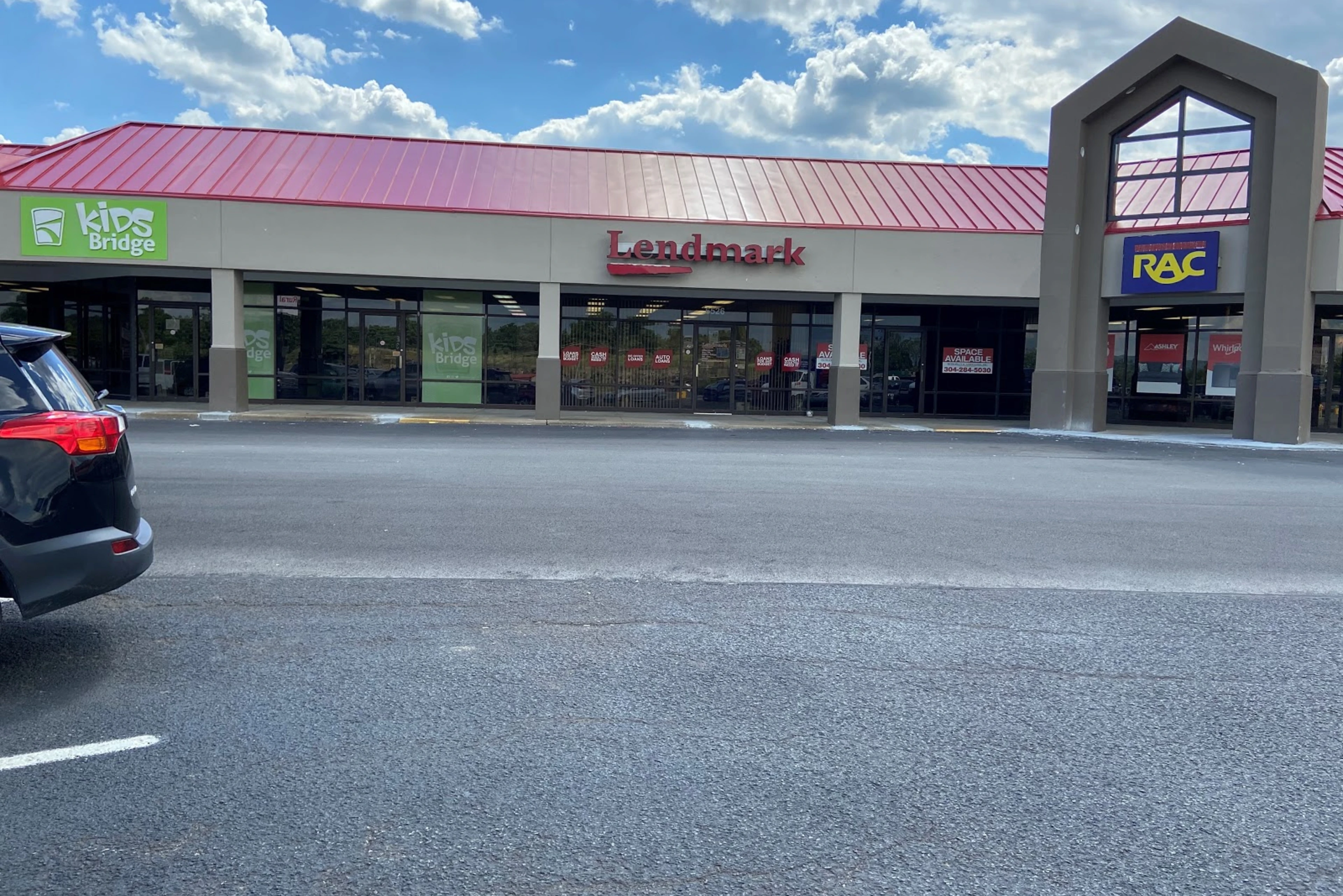 Exterior view of the branch location.