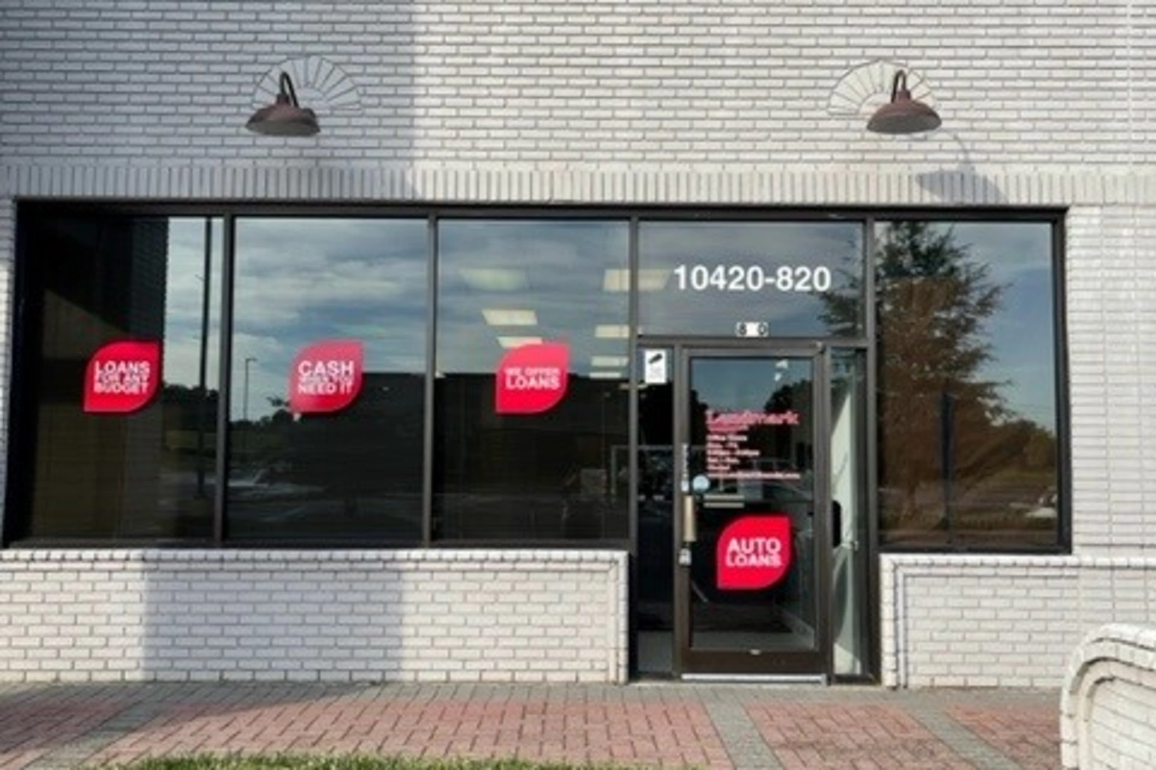 Exterior view of the branch location.