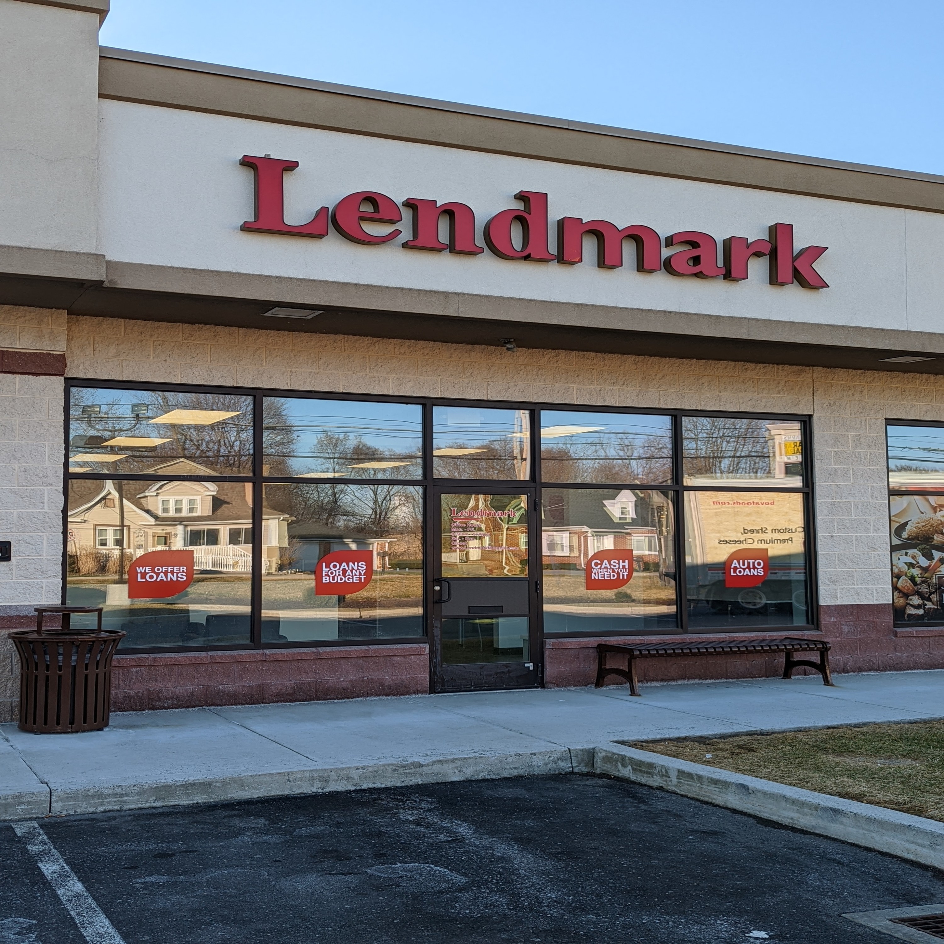 Exterior view of the branch location.