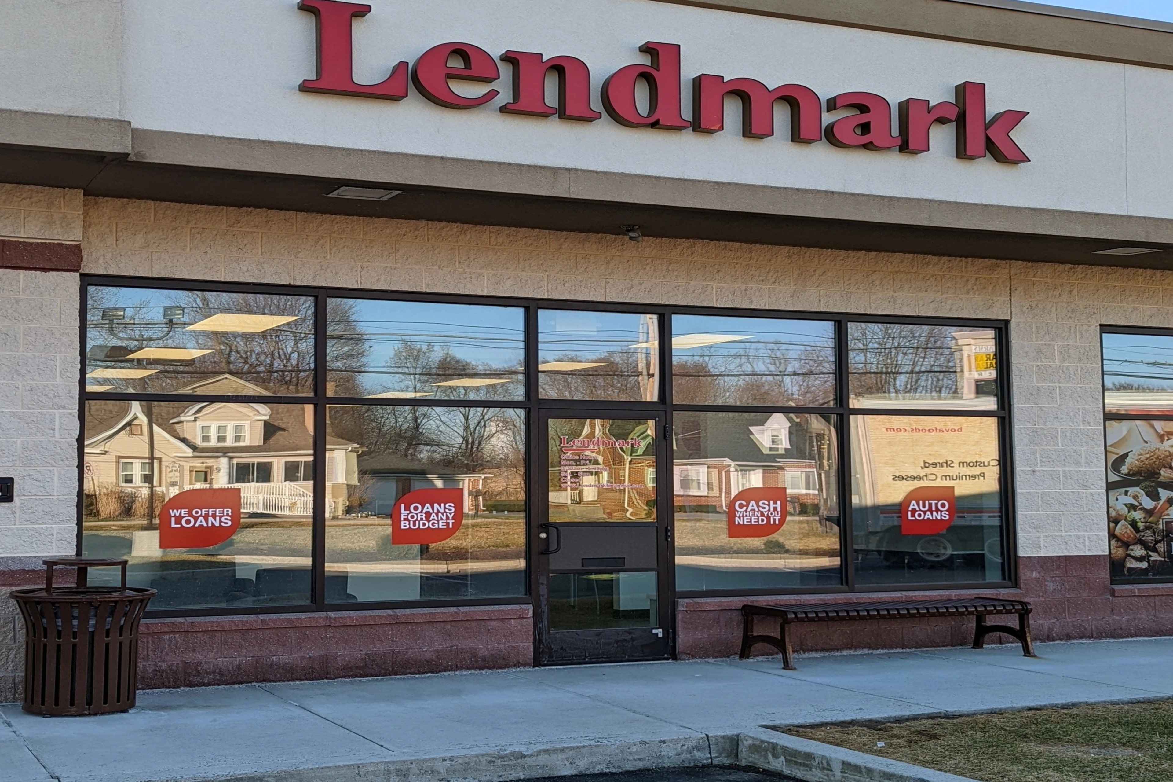 Exterior view of the branch location.