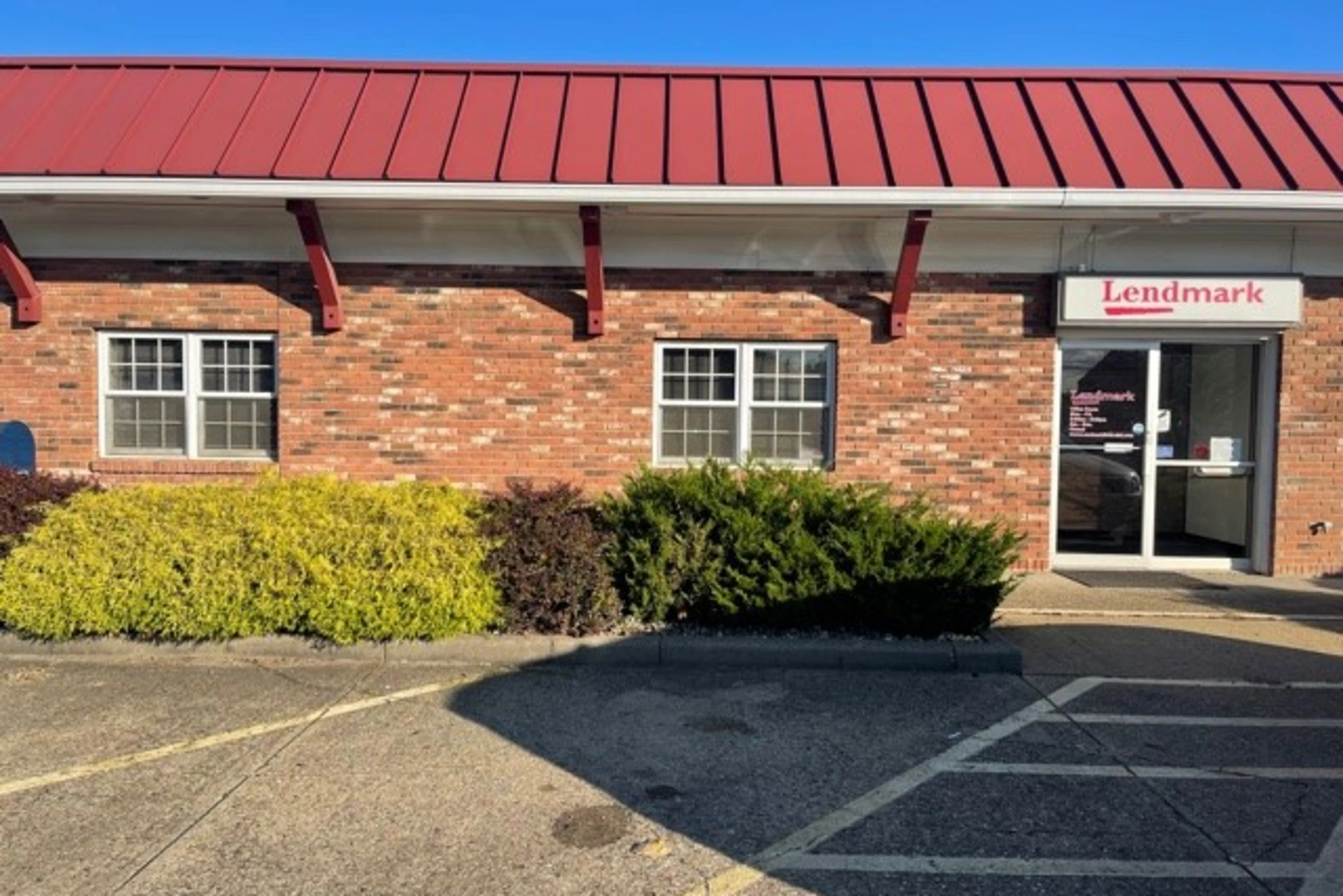 Exterior view of the branch location.