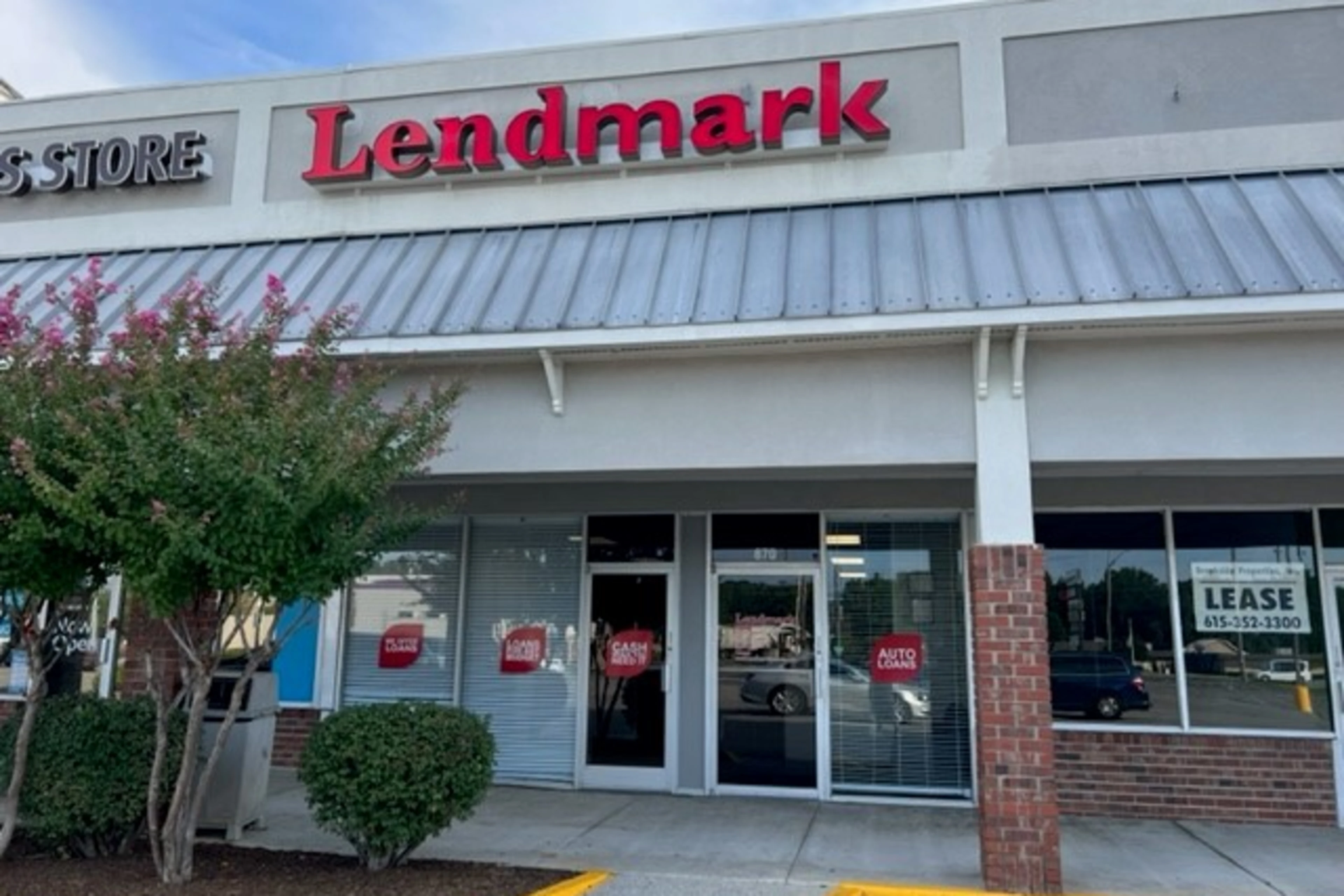 Exterior view of the branch location.