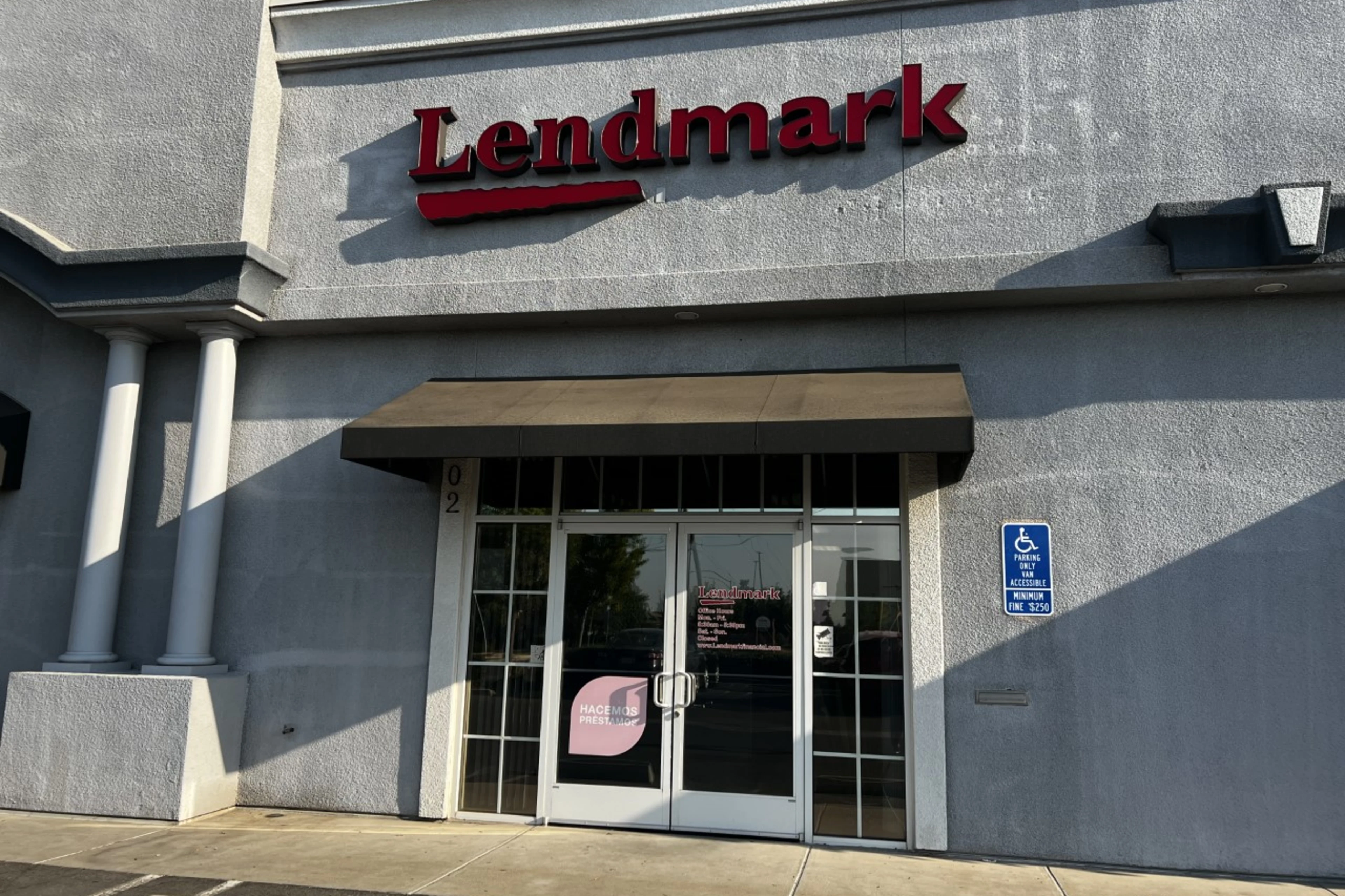 Exterior view of the branch location.