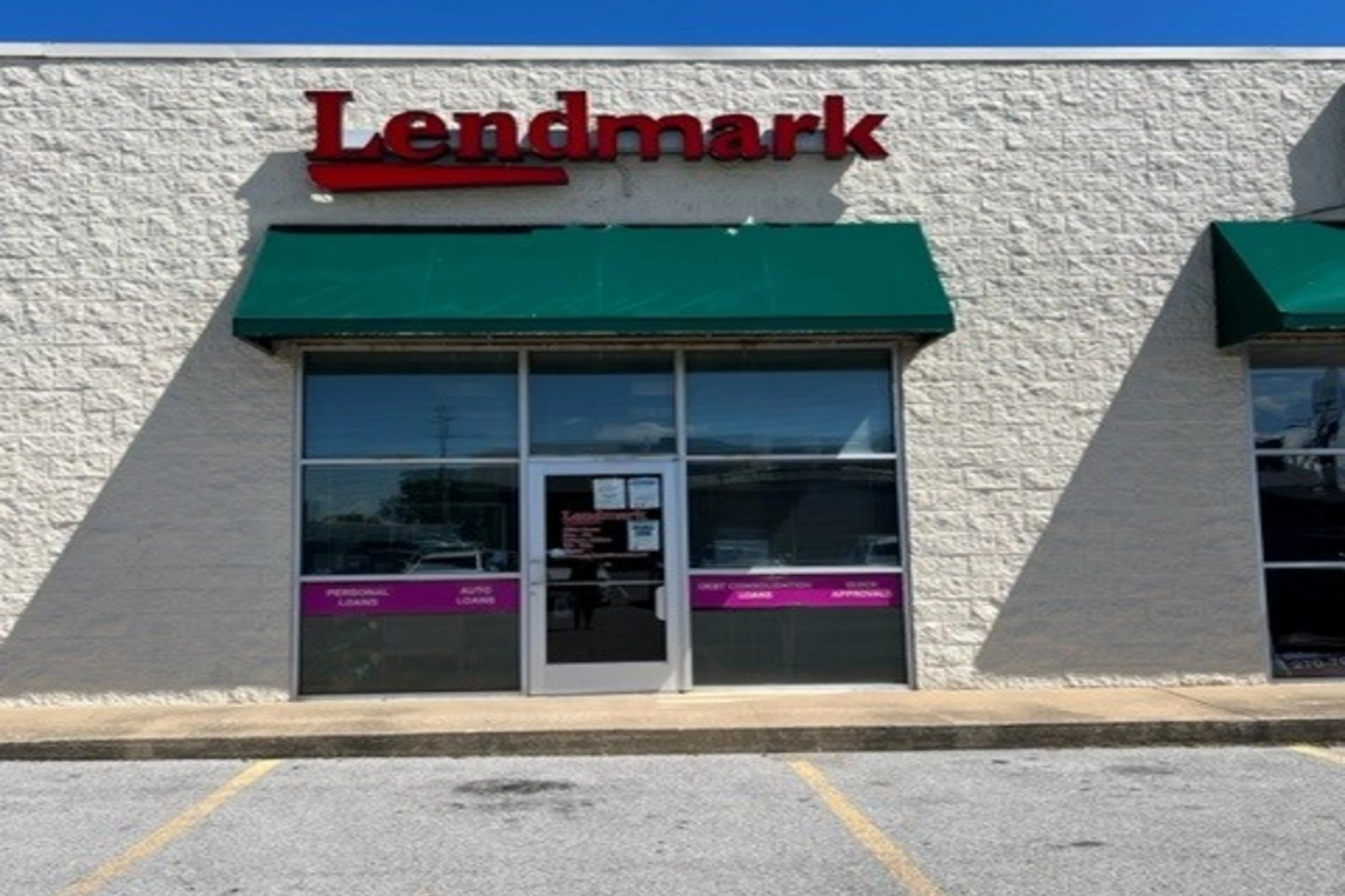 Exterior view of the branch location.